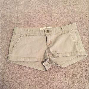 Hollister twill shorts
